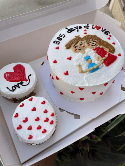 Cake and Cupcake box 1