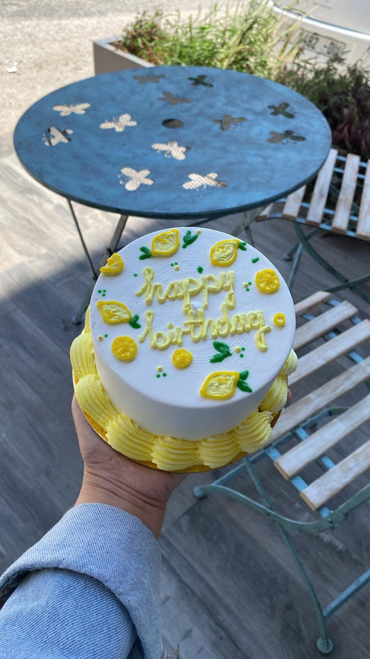 Happy Birthday Lemon themed